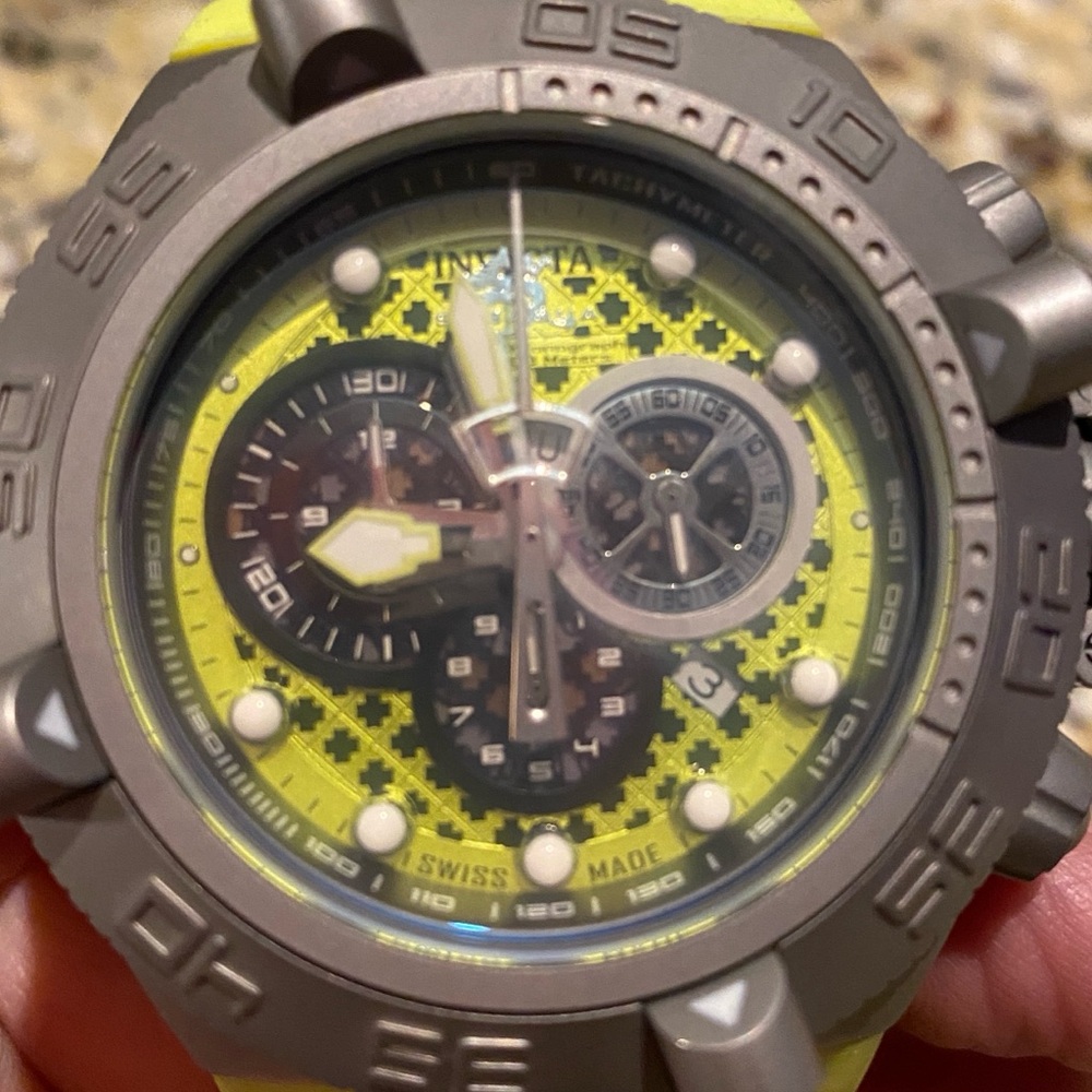 Invicta Subaqua Noma IV Swiss Quartz Chronograph Watch, Model 19476.